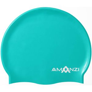 Amanzi Spearmint Swim Cap - Green
