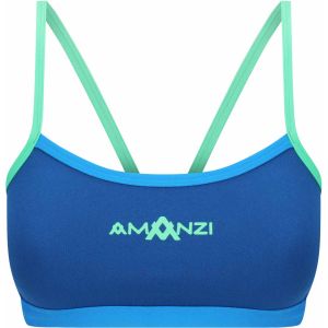Amanzi Womens Seaglass Bikini Top - Blue