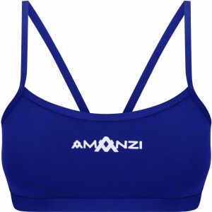 Amanzi Womens Cobalt Bikini Top - Blue