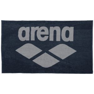 Arena Pool Soft Towel - Navy/Grey