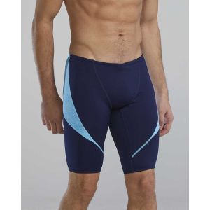 TYR Mens Lapped Jammer - Navy/Light Blue/Aqua