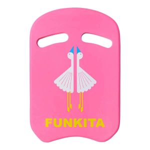 Funkita Duck Duck Goose Get A Grip Kickboard - Pink/Multi