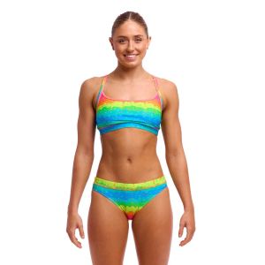 Funkita Ladies Melting Mayhem Sports Top - Multi