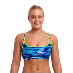 Funkita Ladies Pace Racer Sports Top - Blue