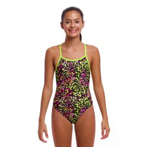 Funkita Girls Water Wings Single Strap One Piece Swimsuit - Multi