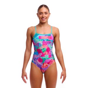 Funkita Ladies Snap That Single Strap One Piece Swimsuit - Multi
