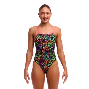 Funkita Ladies Flying Fiesta Tie Me Tight One Piece Swimsuit - Multi