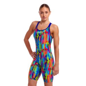 Funkita Ladies The Glitch Fast Legs One Piece - Multi