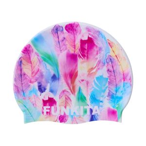 Funkita Tickle Pink Swim Cap - Pink - Multi