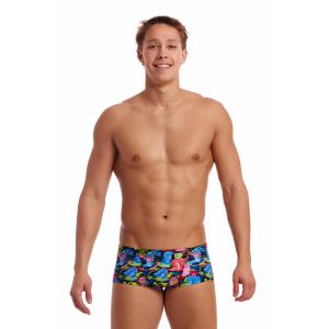 Funky Trunks Mens Art Snob Classic Trunk - Multi