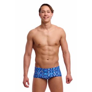 Funky Trunks Mens Blue Viper Classic Trunk - Blue/Multi