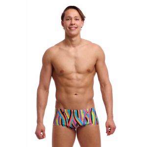 Funky Trunks Mens Curl Curl Classic Trunk - Multi