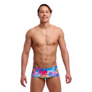 Funky Trunks Mens Pixel Paradise Classic Trunk - Multi