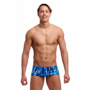 Funky Trunks Mens Wing Streak Classic Trunk - Blue