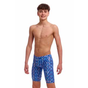 Funky Trunks Boys Blue Viper Training Jammers - Blue/Multi