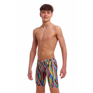 Funky Trunks Boys Curl Curl Training Jammers - Multi