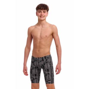 Funky Trunks Boys Up The Ladder Training Jammers - Black/White