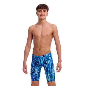 Funky Trunks Boys Wing Streak Training Jammers - Blue
