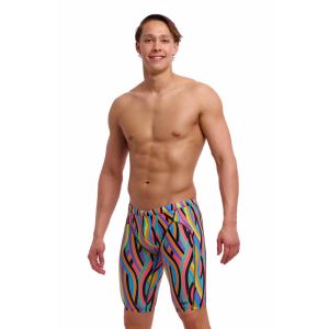 Funky Trunks Mens Curl Curl Training Jammer - Multi