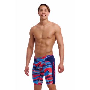 Funky Trunks Mens Wave Craze Training Jammer - Multi