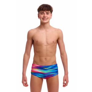 Funky Trunks Boys Lost Ocean Sidewinder Trunks - Multi