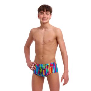 Funky Trunks Boys The Glitch Sidewinder Trunks - Multi