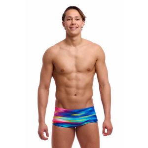 Funky Trunks Mens Lost Ocean Sidewinder Trunk - Multi