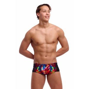 Funky Trunks Mens Pride Alive Sidewinder Trunk - Multi