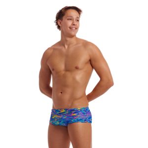Funky Trunks Mens Stir Crazy Sidewinder Trunk - Multi