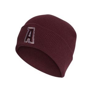 Adidas 2-Color Logo Beanie - Shadow Red/White