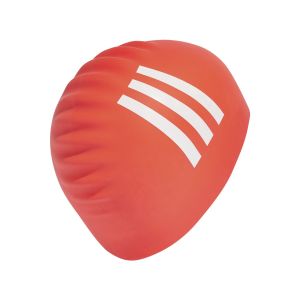 Adidas 3-Stripes Swim Cap - Bright Red/White