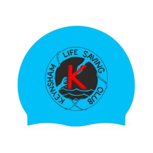 Keynsham Club Logo Only Swimming Cap - Blue