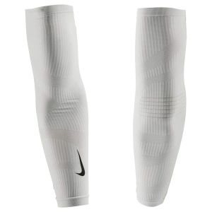 Nike Zoned Knit Arm Sleeves - Summit White/Photon Dust/Black