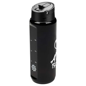 Nike TR Renew Recharge Straw Bottle 24oz Graphic - Black/Black/Malachite