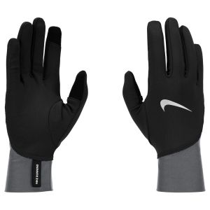 Nike Mens Pacer Midweight Running Gloves - Black/Smoke Grey/Silver