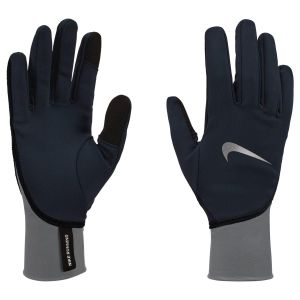 Nike Womens Pacer Midweight Running Gloves - Black/Smoke Grey/Silver