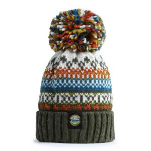 Swimzi Greenland Nordic Knit Super Bobble Hat - Multi
