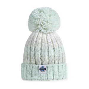Swimzi Peppermint White Gradient Super Bobble Hat - Green