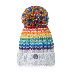 Swimzi Glacier Rainbow Super Bobble Hat - Multi