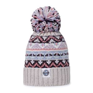 Swimzi Artic Fairisle Super Bobble Hat - Multi