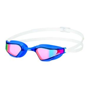 Swans Valkyrie Mirrored + MIT Goggles - Navy/Red