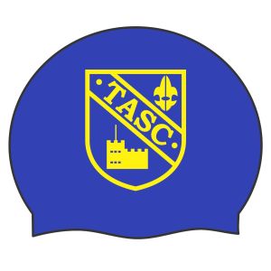 Tamworth Club Logo Only Swimming Cap - Blue