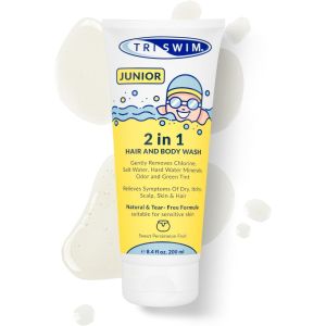 Triswim Junior Hair And Bodywash 200ml - Sweet Persimmon Fruit