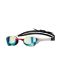 Arena Cobra Ultra Swipe Mirror Racing Goggles  - Aqua/White/Fireflow
