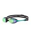 Arena Cobra Swipe Mirror Racing Goggles - Emerald/Peacock