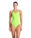 Arena Womens Team Solid Swim Pro Back Swimsuit - Artic Lime/Future Dusk