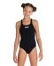 Arena Girls Team Swim Pro Solid Swimsuit - Black