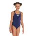 Arena Girls Team Swim Pro Solid Swimsuit - Navy Blue