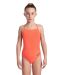 Arena Girls Solid Team Challenge Swimsuit - Bright Coral