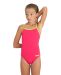 Arena Girls Team Challenge Solid Swimsuit - Pink